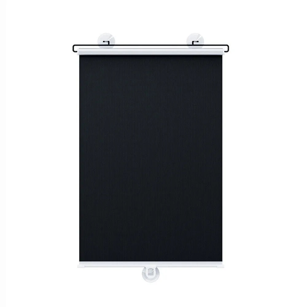 Retractable Roller Blind – Blackout Shade with Suction Cups