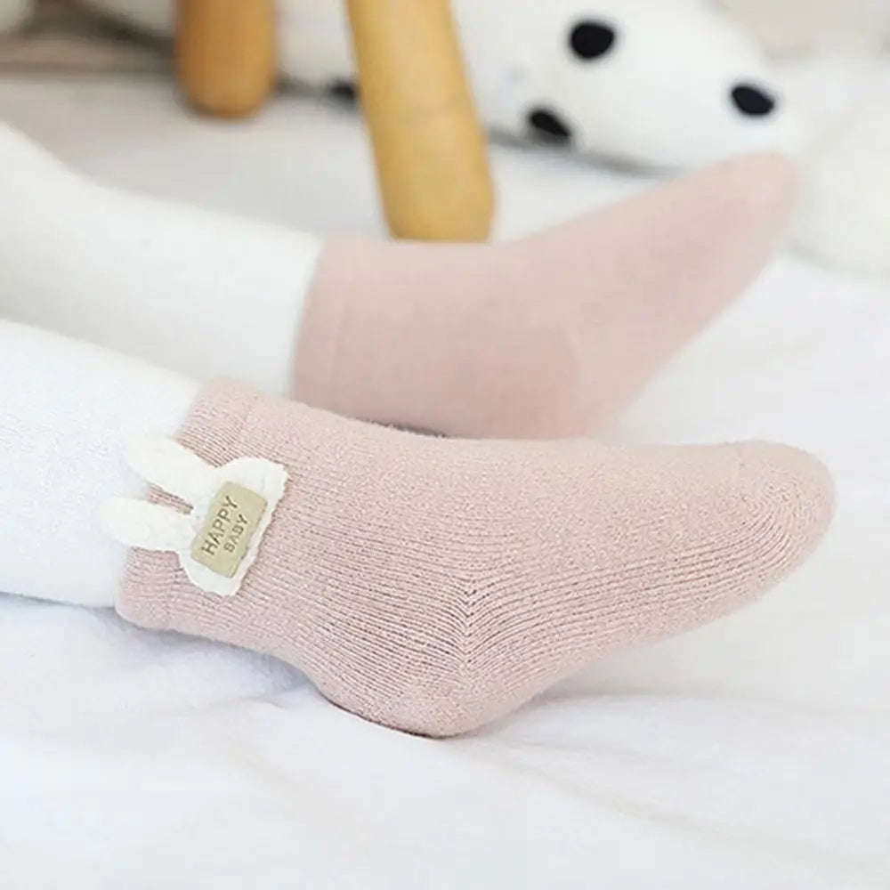 Thickened Cotton Terry Baby Socks – Warm Infant Socks