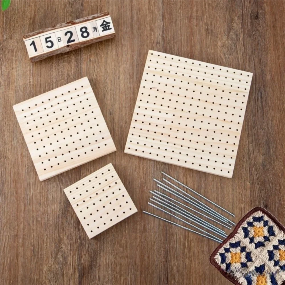Wooden Crochet Blocking Board | Reusable Knitting Mat