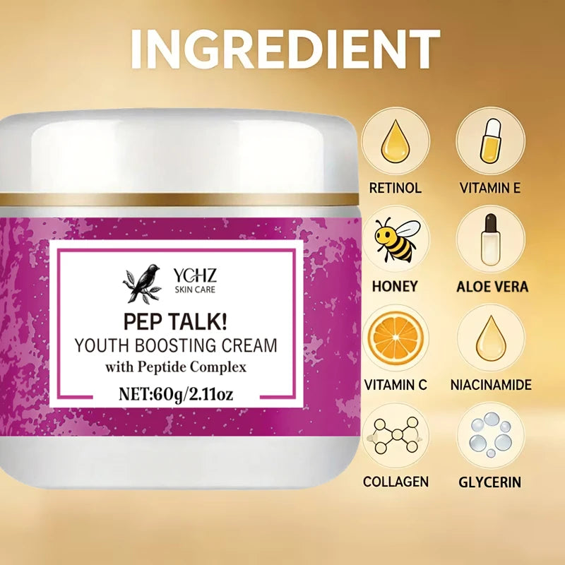 YCHZ Peptide Firming Cream – Collagen, Niacinamide & HA