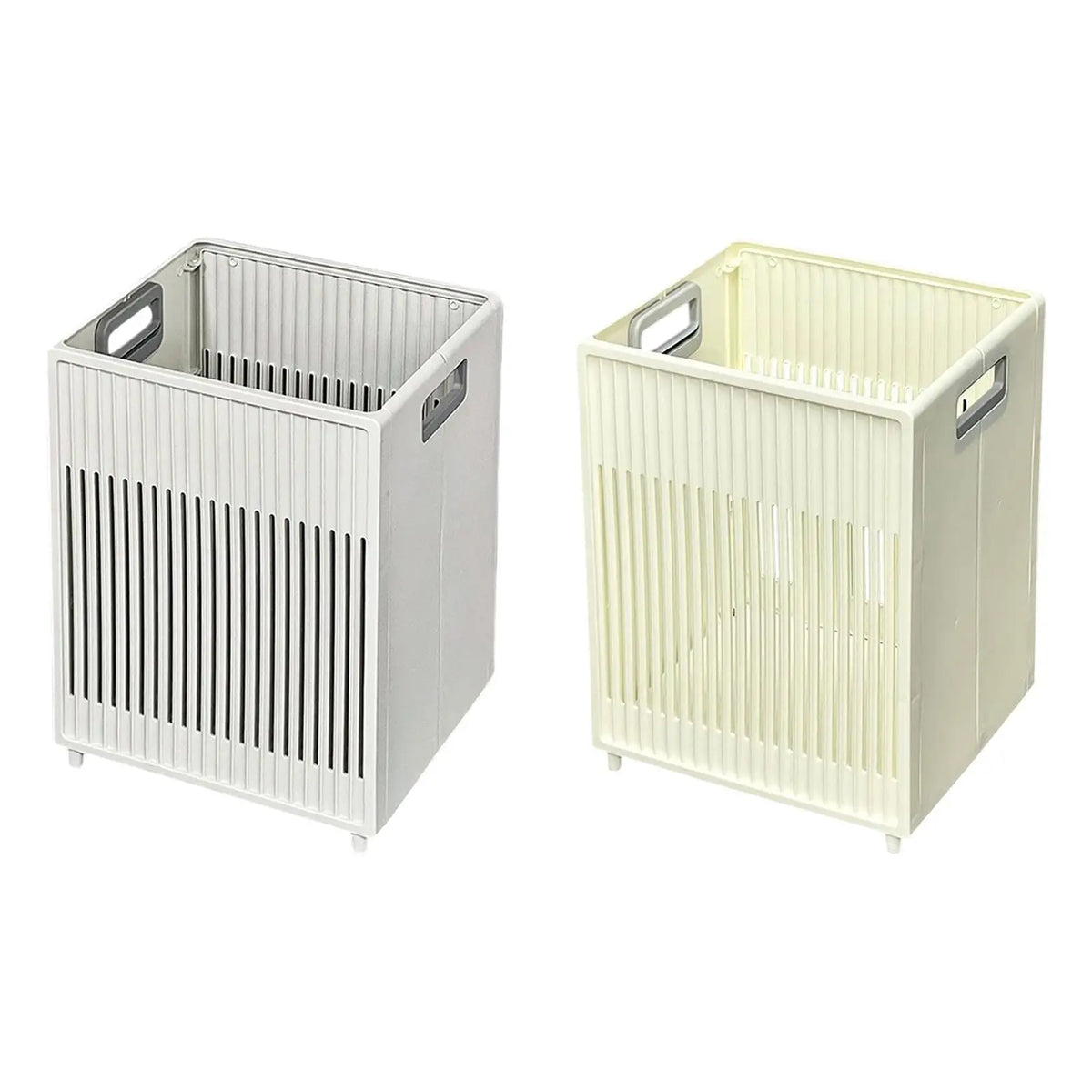 Foldable Laundry Basket with Handles – PP Storage Hamper