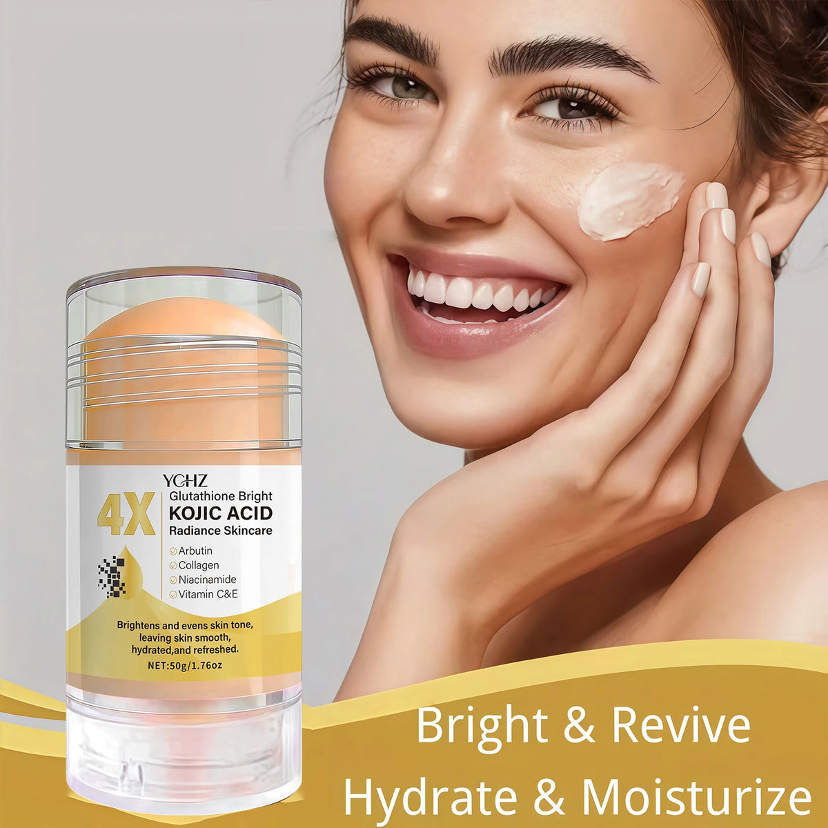 Kojic Acid Cream Stick – Dark Spot Corrector & Brightener 50g
