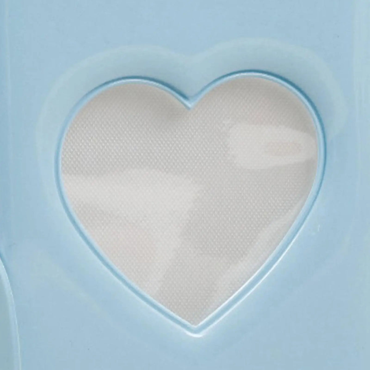 3-Inch Hollow Heart PVC Photocard Organizer Mini Album