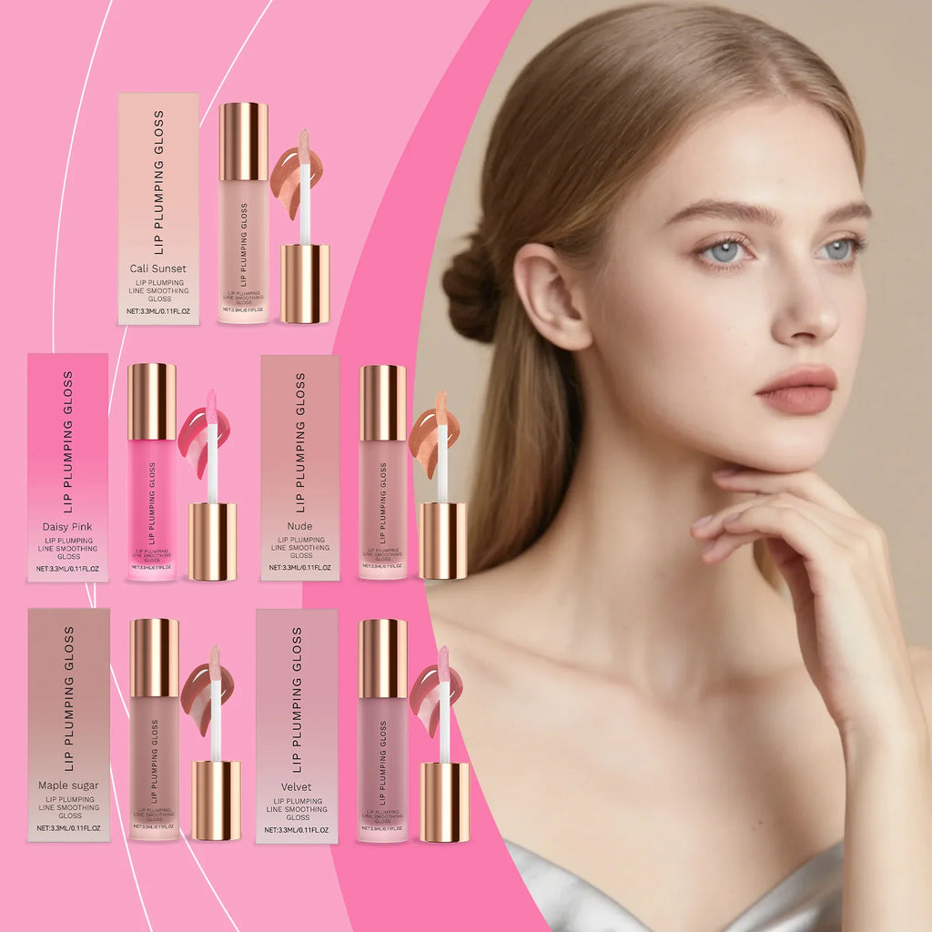 Moisturizing Lip Plumping Gloss – Non-Sticky Hydrating Balm
