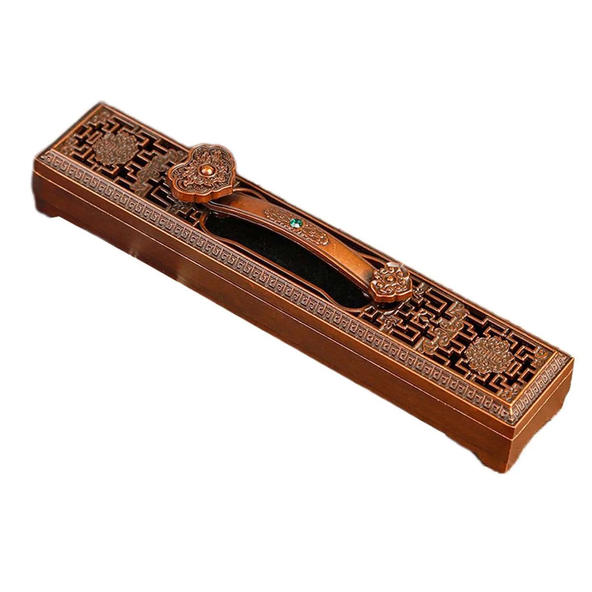Kesoto Metal Incense Burner Box & Stick Holder for Spa