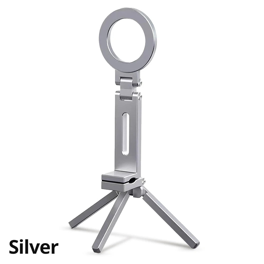 Foldable Magnetic Phone Tripod 360° Rotating MagSafe Stand
