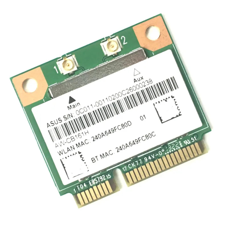 RTL8821AE 802.11AC Dual-Band WiFi Bluetooth 4.0 Half Mini PCIe Card