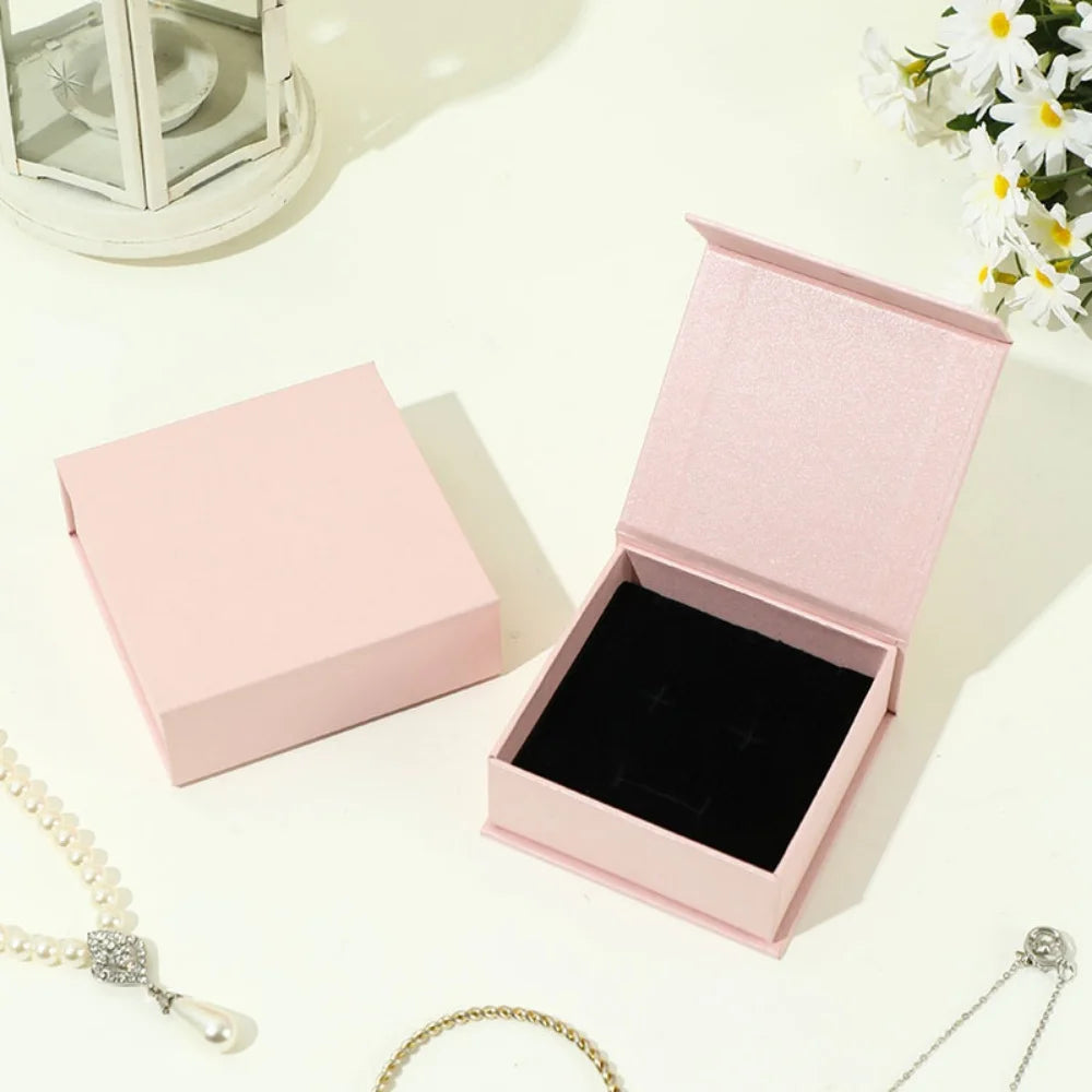 Book Flip Jewelry Box – Ring, Earring & Necklace Organizer