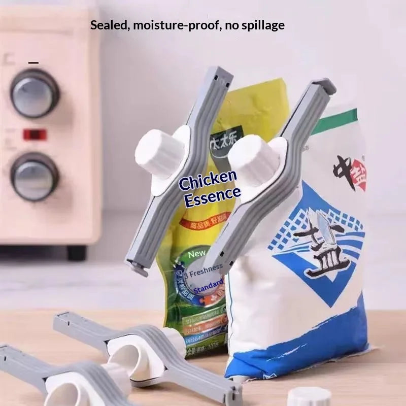Food Sealing Clips with Pour Spout – 3/5-Pack Bag Clips