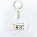 Godmother & Godfather Acrylic Keychain | Christening Gift