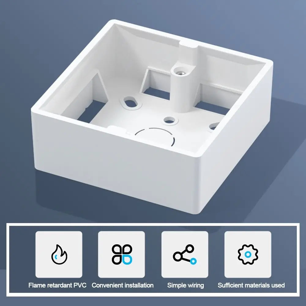 86 Type Surface Mount Junction Box | On-Wall Switch Housing