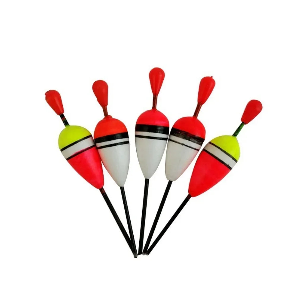 15-Piece Vertical Buoy Fishing Floats – 3 Assorted Sizes