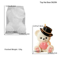 3D Bear Silicone Mold for Candles, Resin & Craft Ornaments