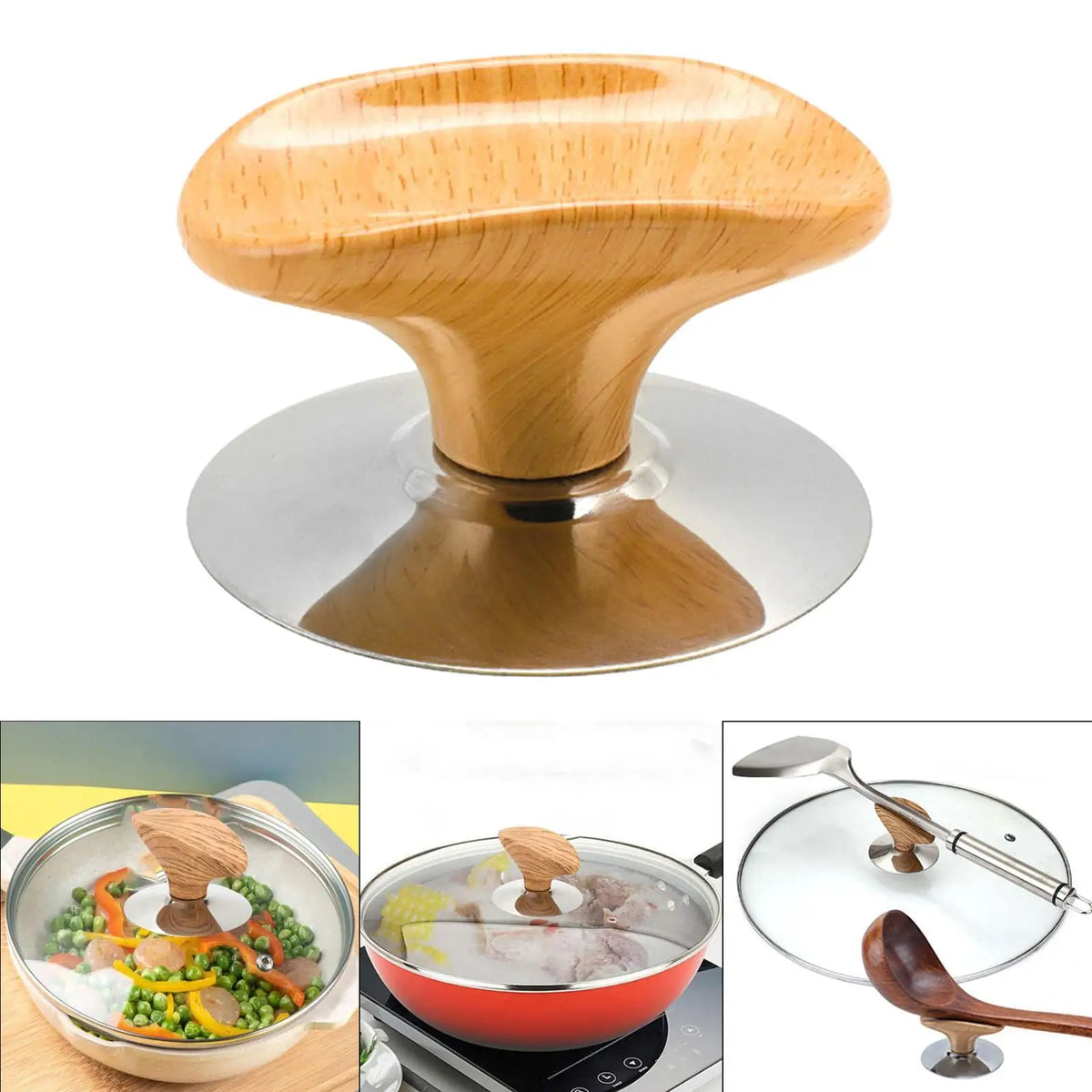 Bakelite Pot Lid Replacement Knob – Universal Ergonomic Grip