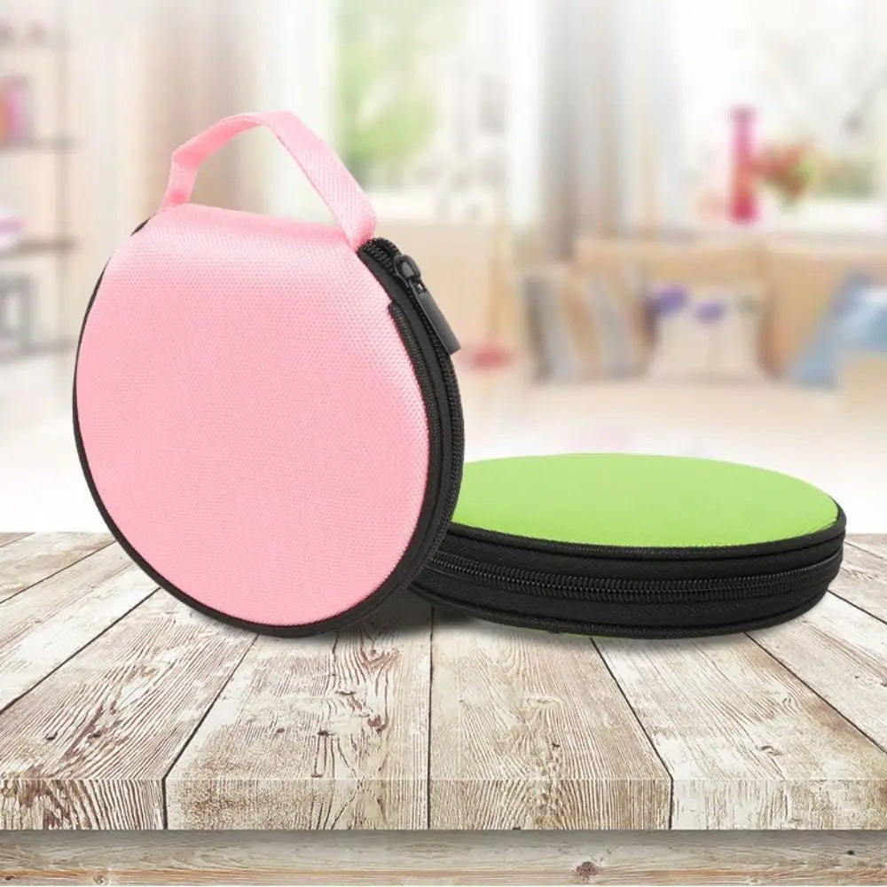 20-Capacity Oxford Cloth CD DVD Carrying Case with Hand Strap
