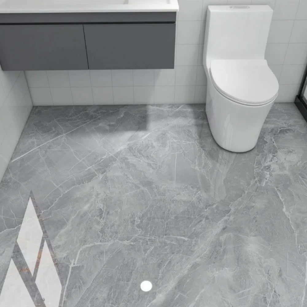 Marble Peel & Stick Floor Stickers – Non-Slip PVC Tile Decal