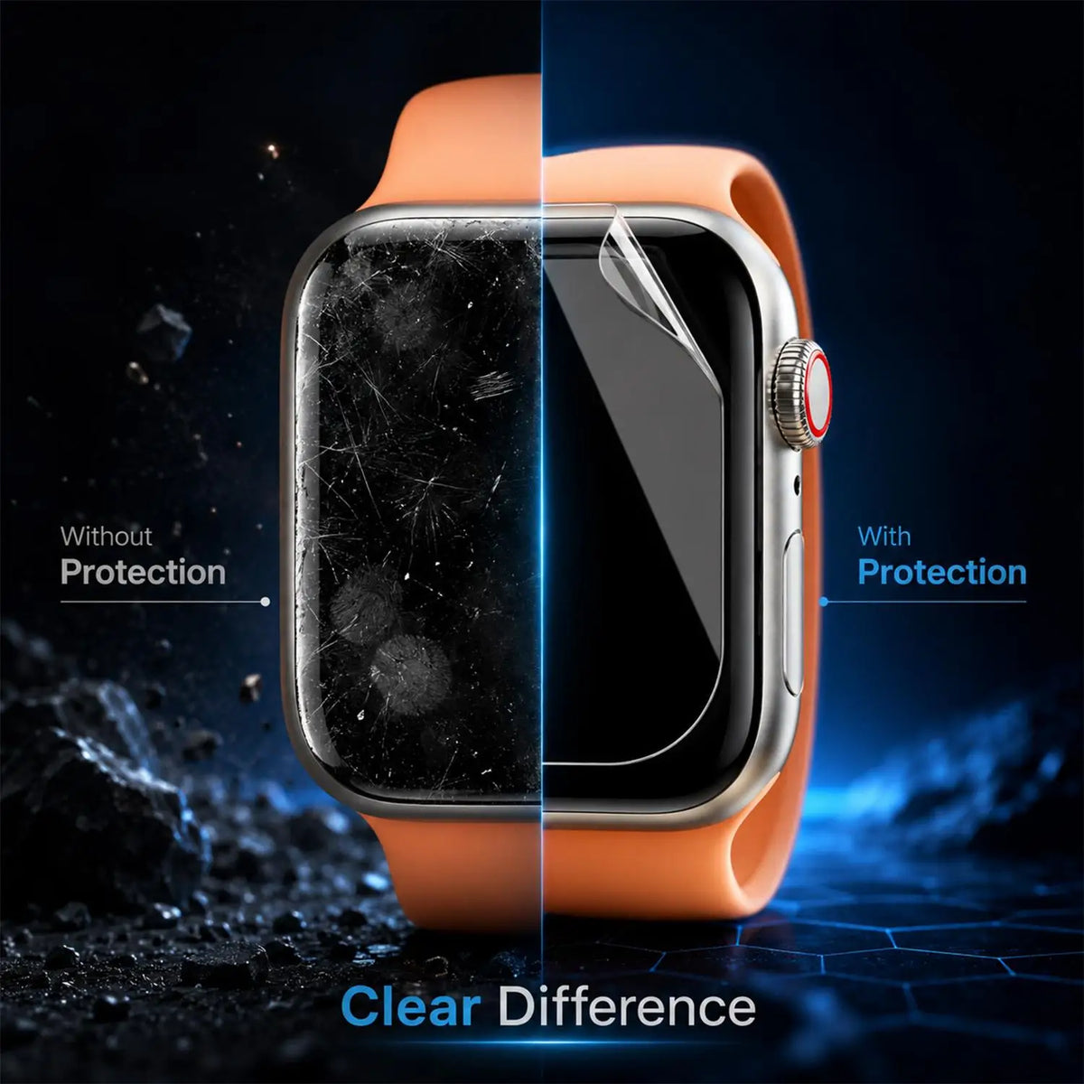 Apple Watch Series 12 42/46mm Hydrogel Screen Protector