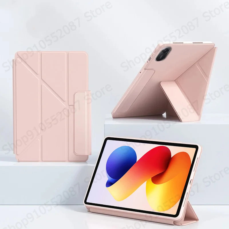 Redmi Pad 2 Pro 12.1" Magnetic PU Leather Tri-Fold Case