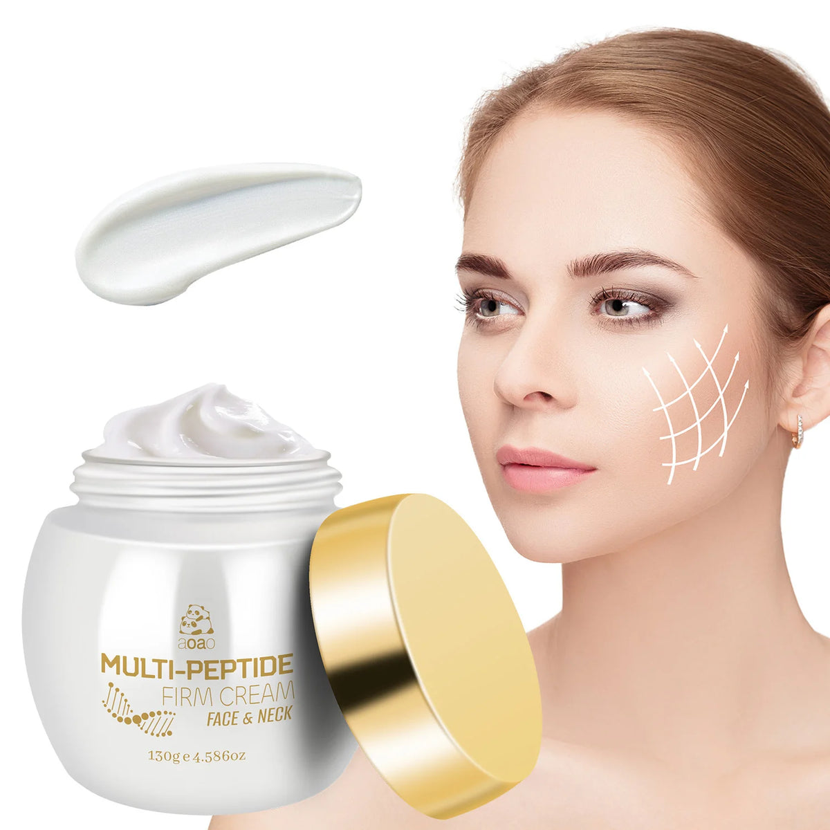 Peptide Firming Cream – Brightening Face & Neck Moisturizer