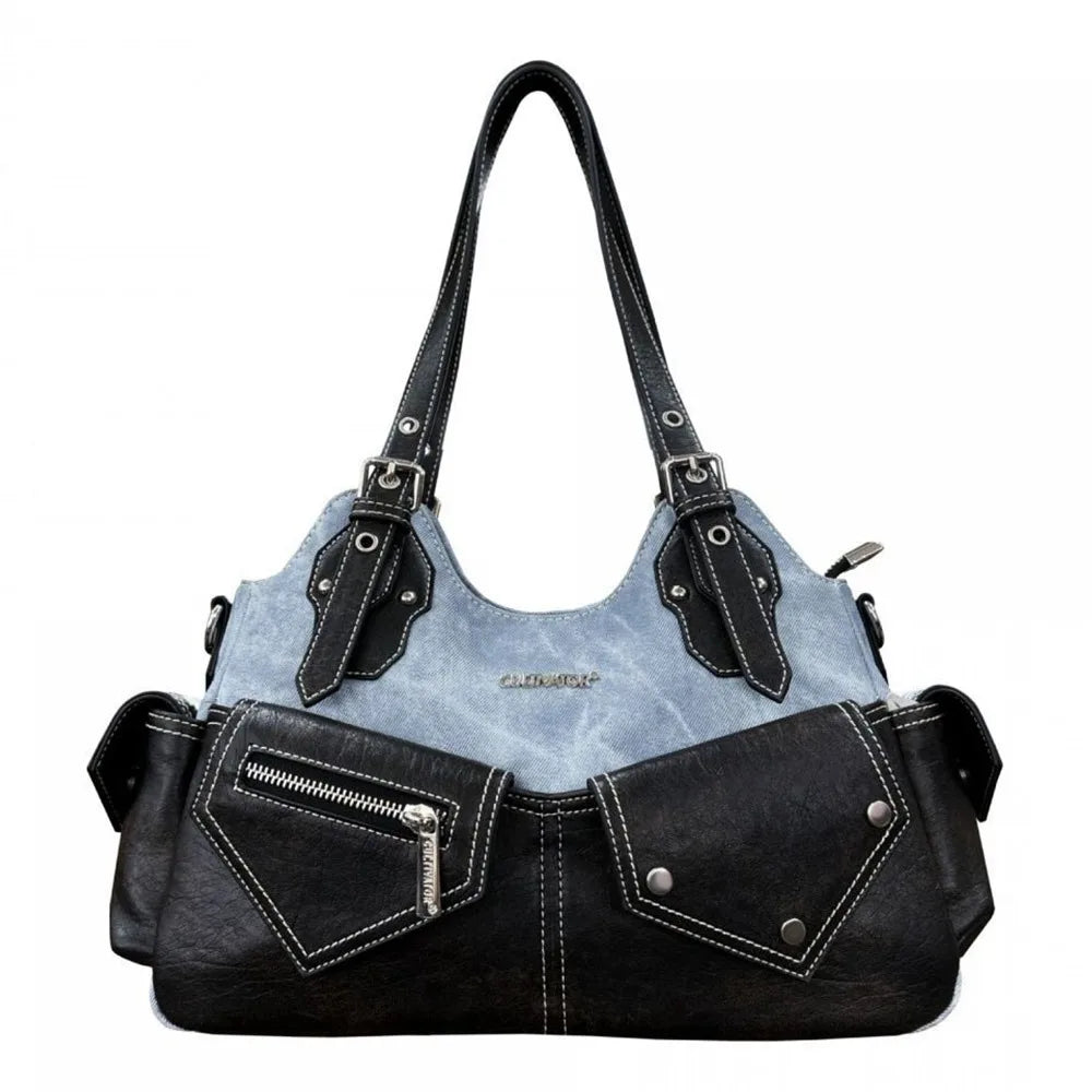 Women's PU Leather Shoulder Bag – Large Capacity Backpack