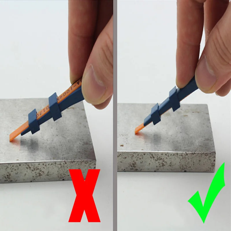 Oilstone Clamp Holder Handle for Ceramic & Fiber Whetstone