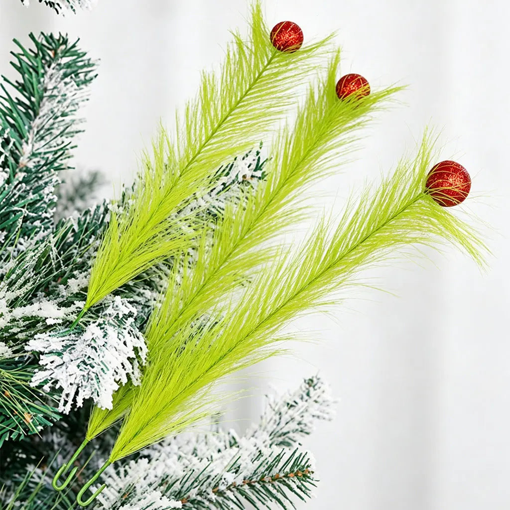 Faux Palm Leaf Picks 3-Pack | 43cm DIY Home Décor Greenery