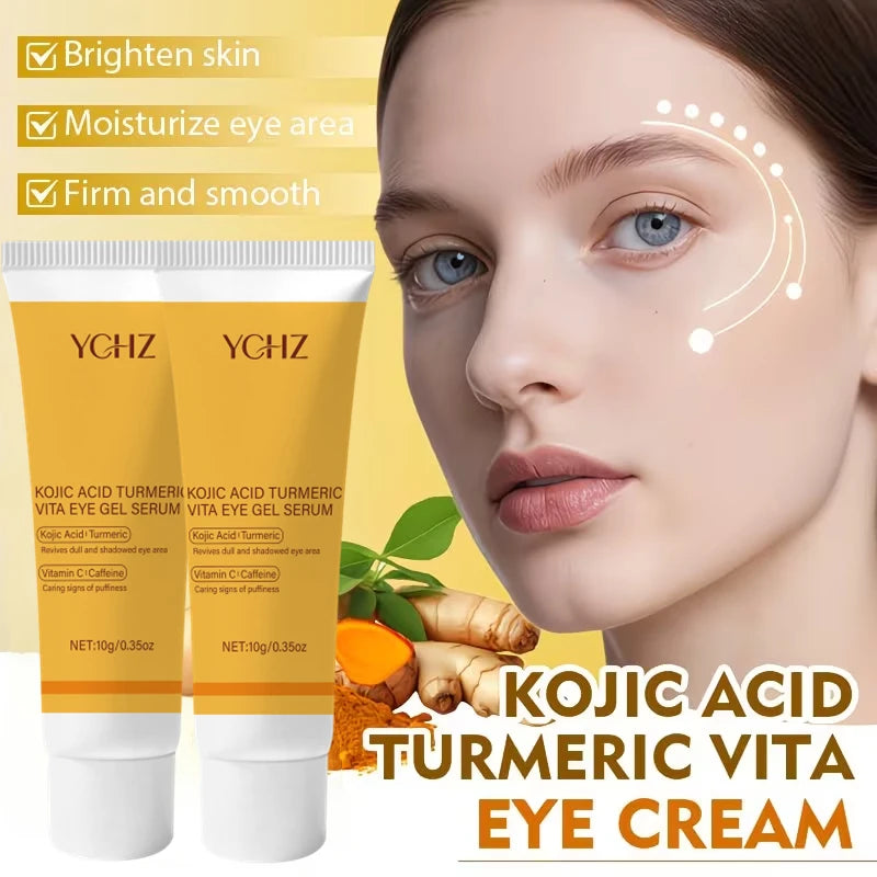 YCHZ Brightening Eye Cream – Turmeric & Kojic Acid 10g