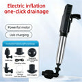 Electric High-Pressure Drain Unclogger – 8-Piece Home Set