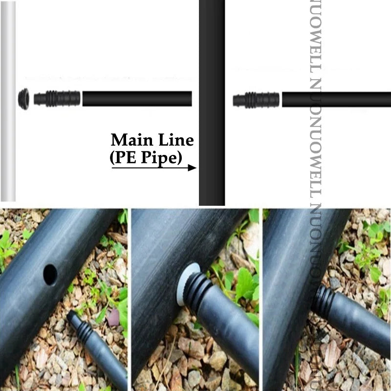 PE Pipe Hole Puncher 8–25mm | Drip Irrigation Tool