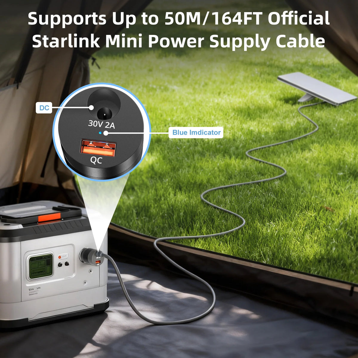 Starlink Mini Car Power Adapter 30V 2A DC Step-Up Converter