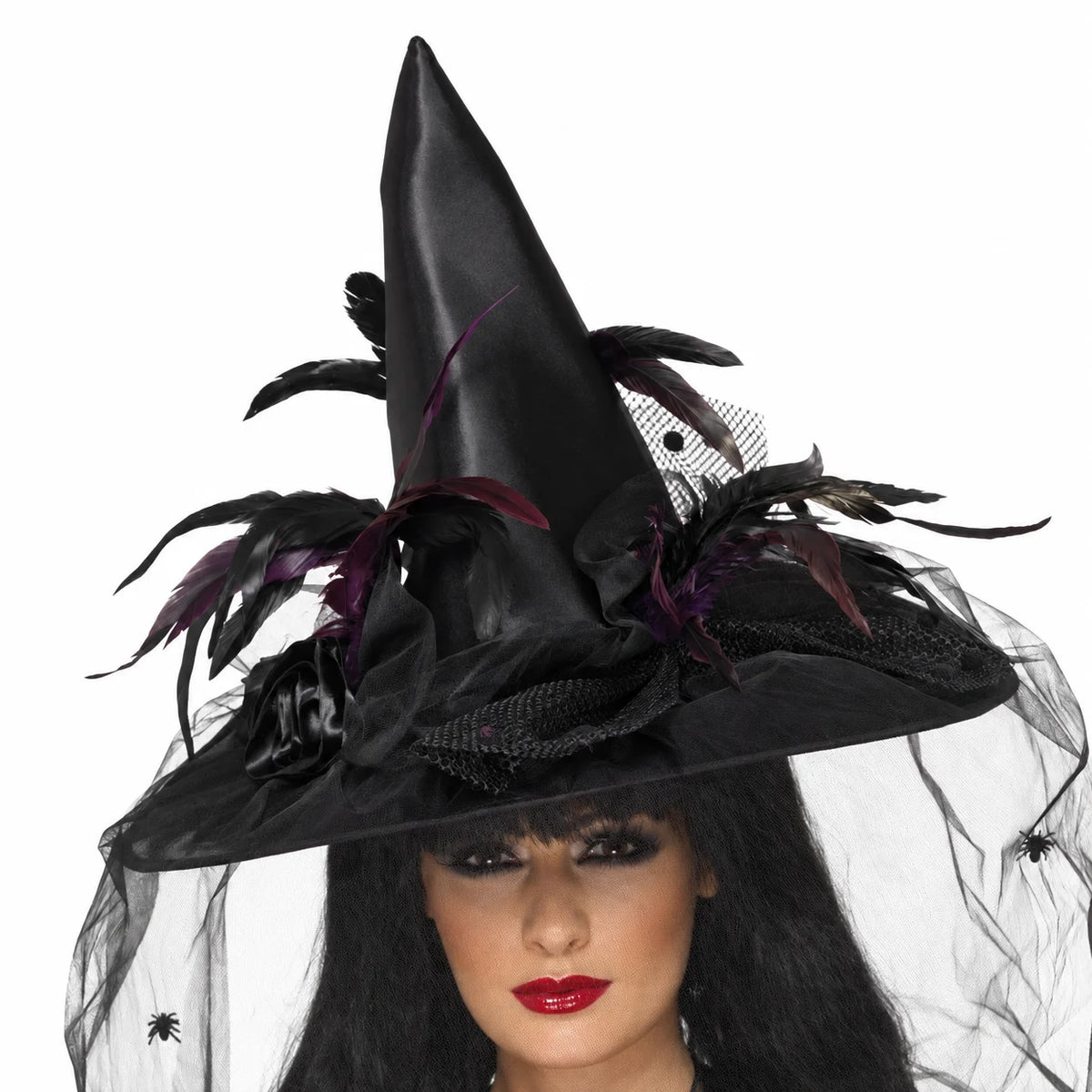 Pointed Cone Witch Hat – Halloween Cosplay & Fancy Dress