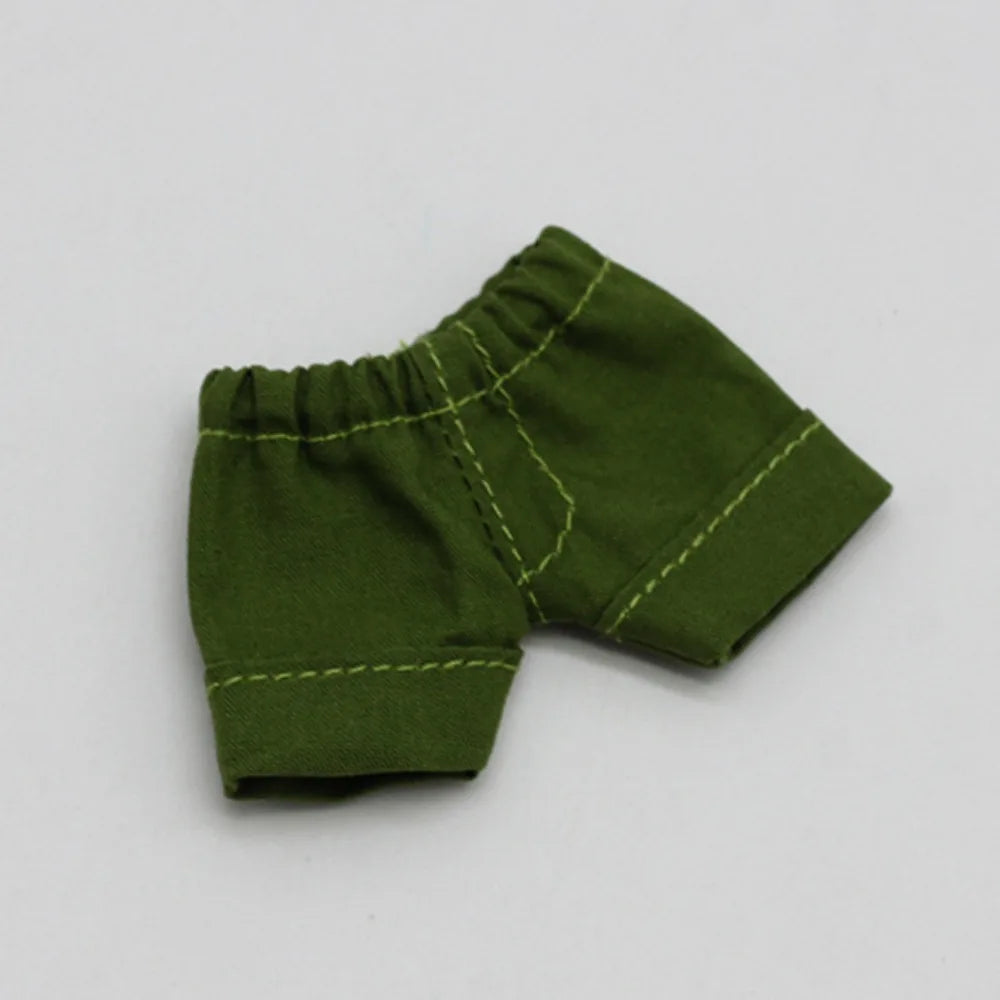 Handmade Denim Shorts for OB11 & 1/12 BJD Dolls