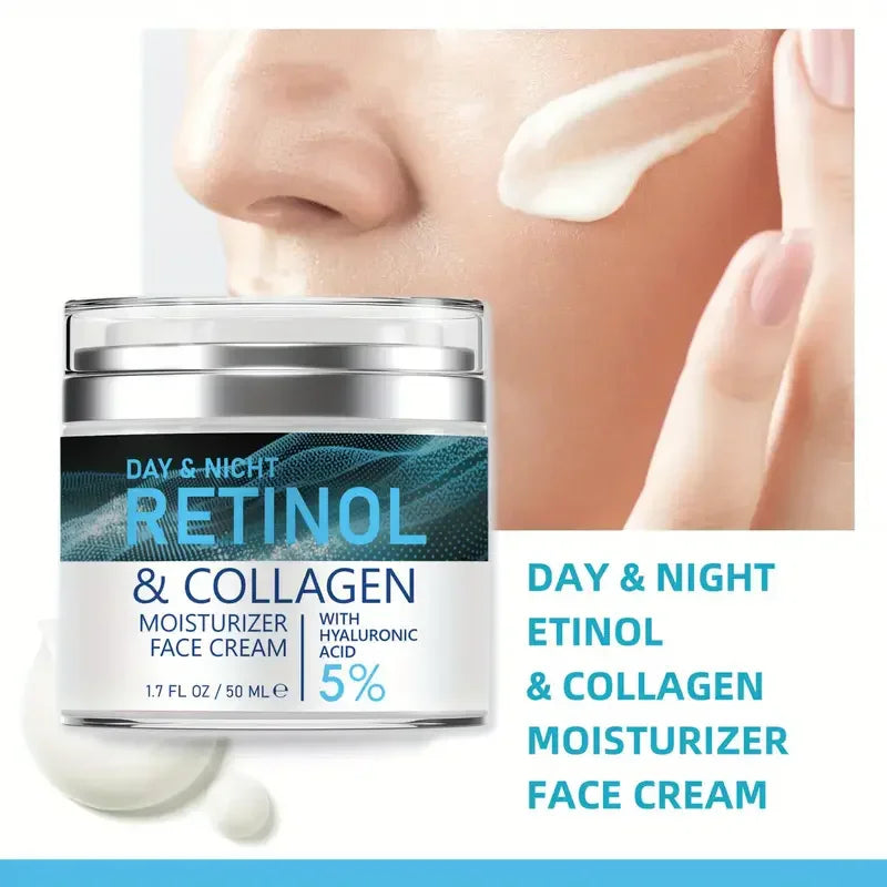 ENVISHA Retinol Collagen Cream – Anti-Aging Face Moisturizer