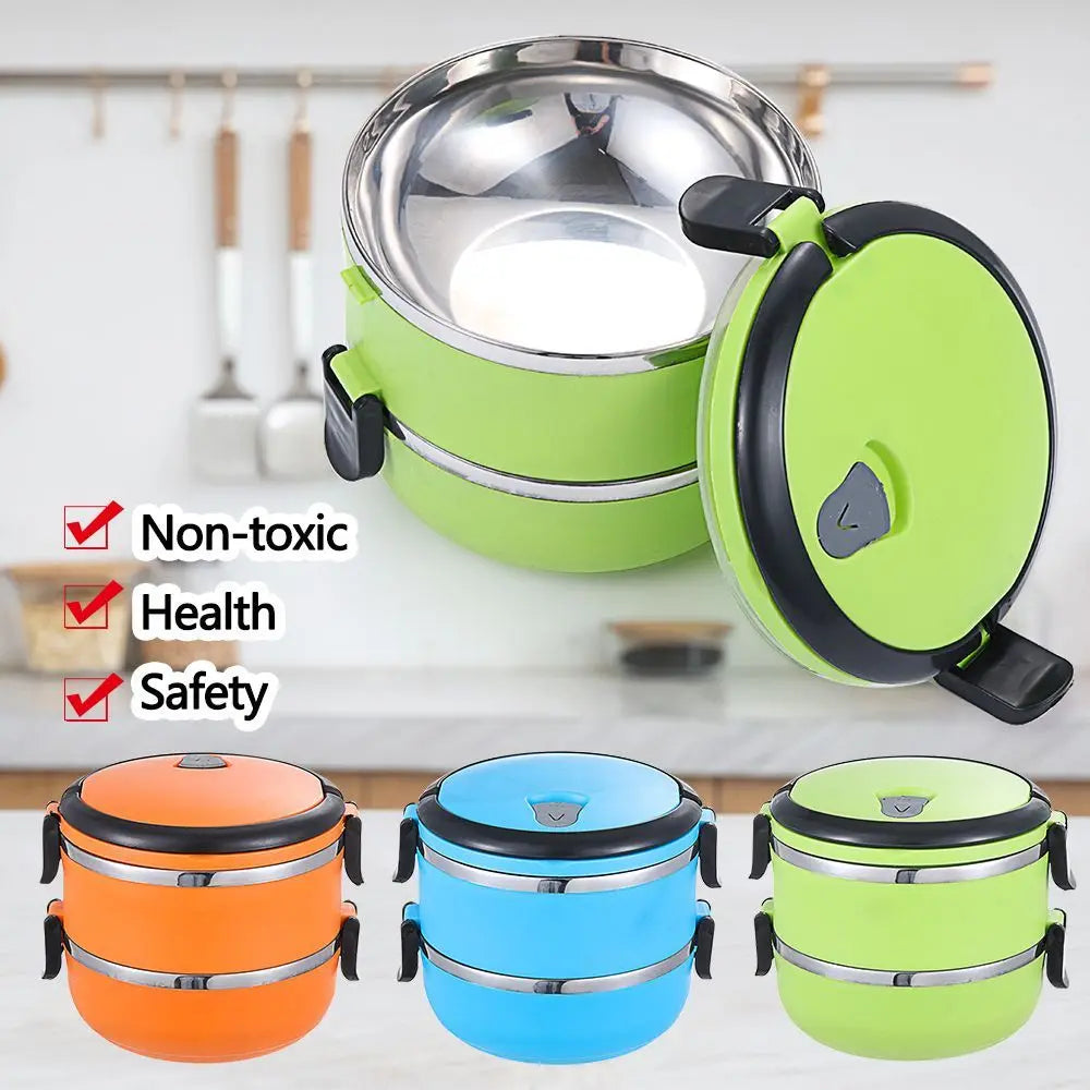 Vacuum Insulated Stainless Steel Lunch Box | Hot Food Flask