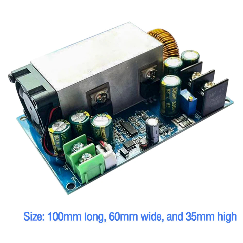 600W DC-DC Buck Converter 12-75V Adjustable CV CC Power Module