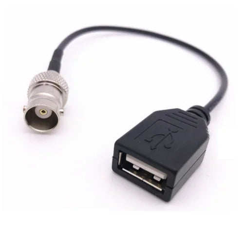 BNC/SMA to USB Female RG174 50 Ohm Low Loss Extension Cable