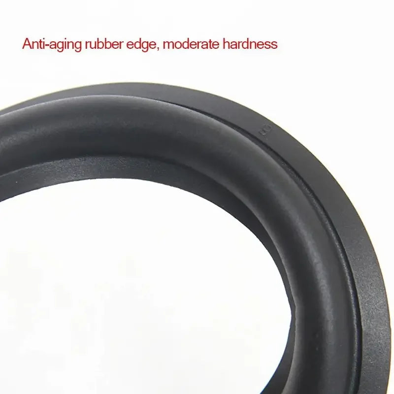 2-Pack Rubber Speaker Surround Repair Rings 4–12 Inch DIY