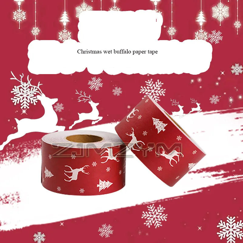 Christmas Reindeer Kraft Paper Masking Tape 5cm x 50m