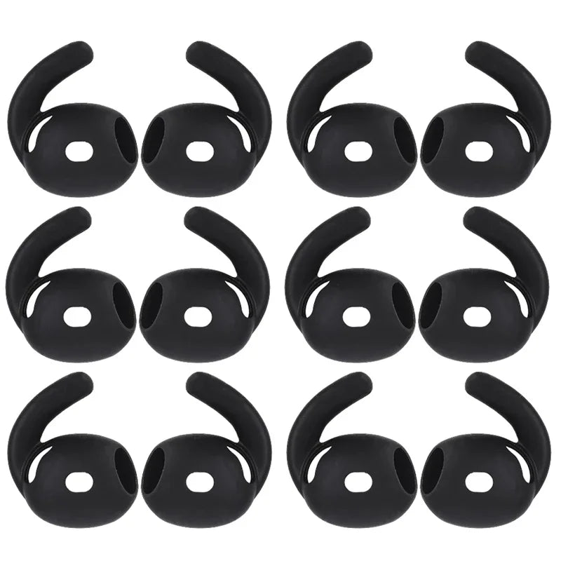 Silicone Earhook Covers for AirPods 4 – Anti-Slip, 1-6 Pairs