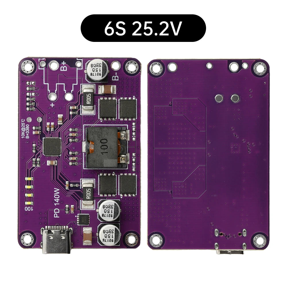 PD3.1 140W Fast Charging Module | 3S–6S Lithium Type-C