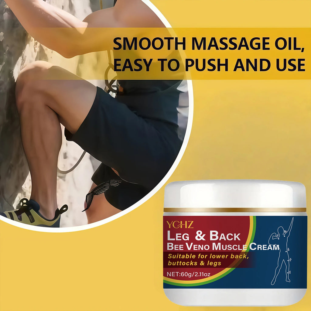 YCHZ Muscle Massage Cream – Eucalyptus, Chamomile & Coconut
