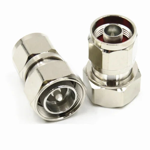 4.3-10 Mini DIN to N RF Coaxial Adapter | Male Female
