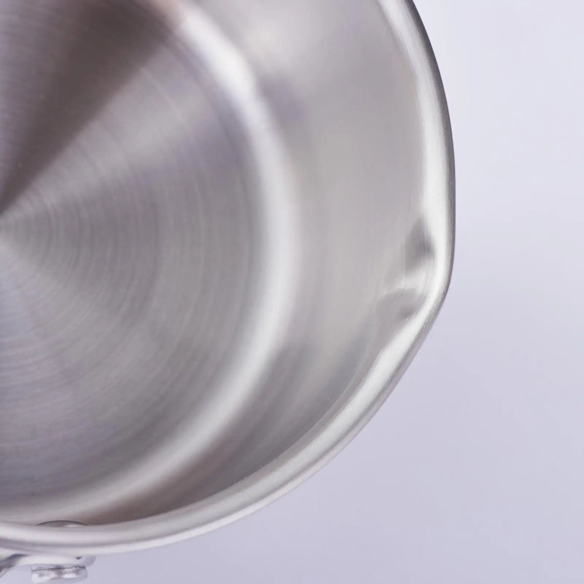 Kesoto Compact Stainless Steel Saucepan with Long Handle