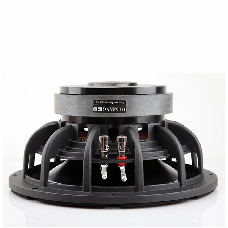 10-Inch Cast Aluminum Subwoofer Speaker 200-300W 4 Ohm Home Audio