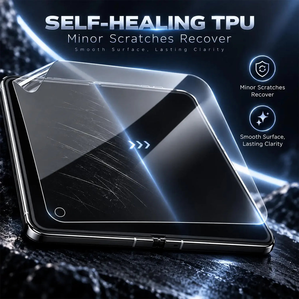 4-in-1 Hydrogel Screen Protector for iPhone Duo Inner & Outer