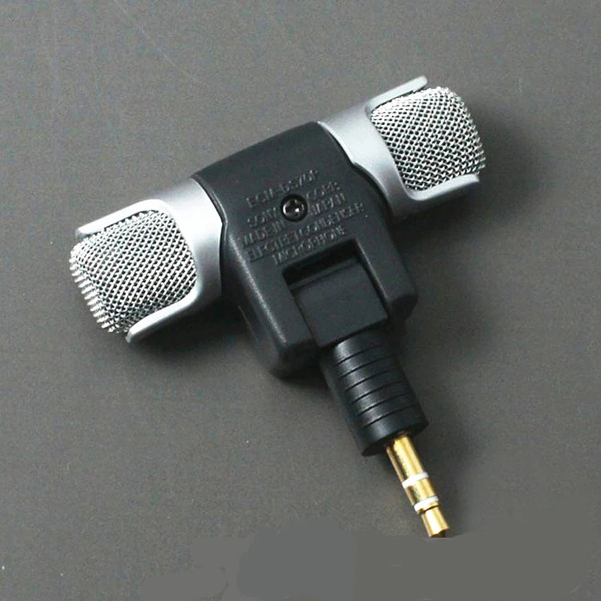 Unidirectional 3.5mm Mic for Phone, PC, Tablet & Camera