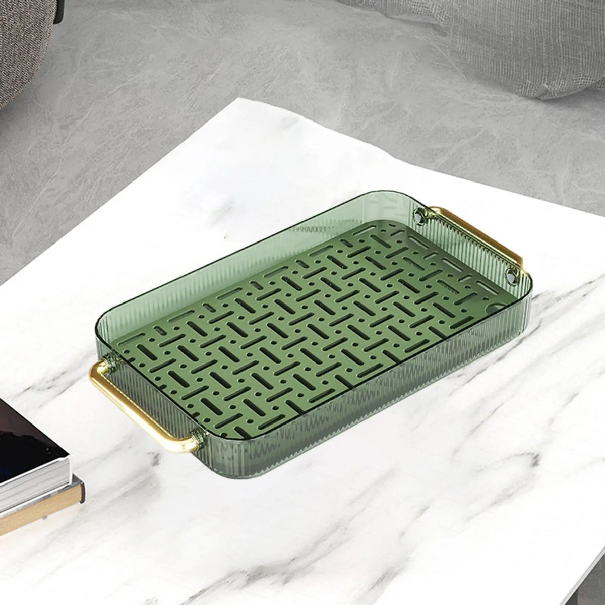Kesoto Serving Tray with Drainage Sheet | Coffee Tea Party