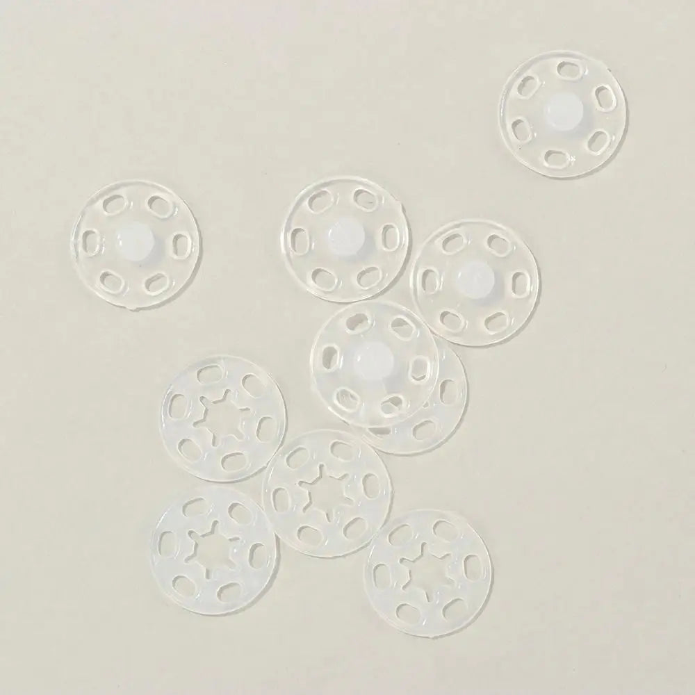 100pcs Plastic Snap Press Buttons – Sewing Fasteners Set
