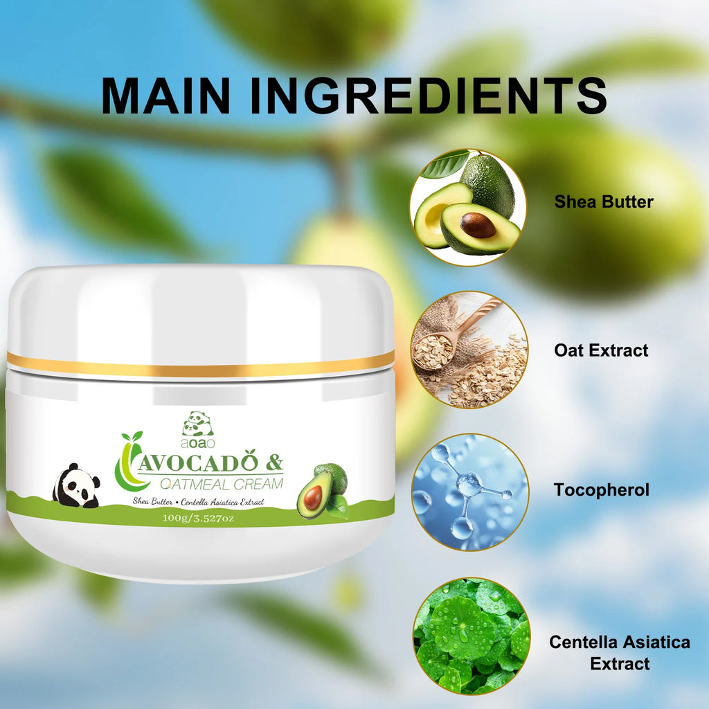 Avocado Face Cream – Non-Greasy Day & Night Moisturizer