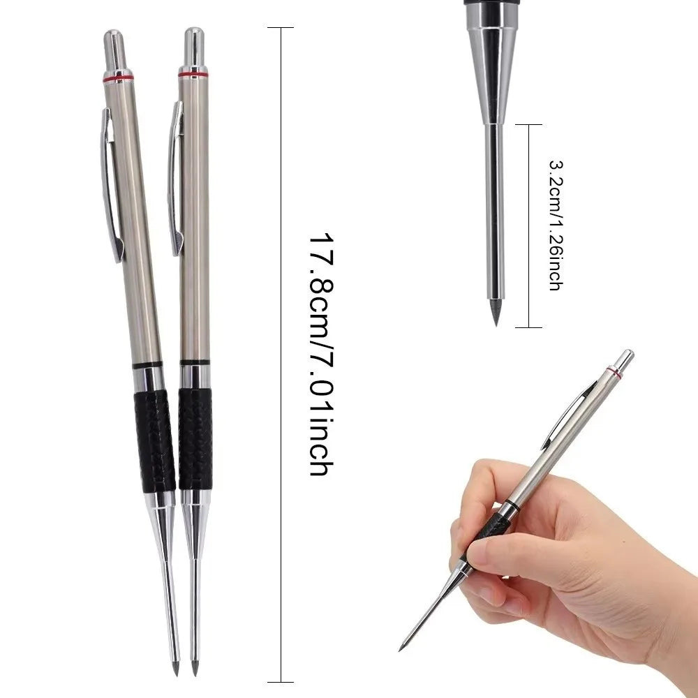 Metal 2.0mm Deep Hole Mechanical Pencil – Woodworking Scribe